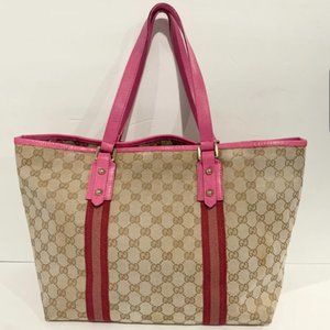 Gucci Monogram Canvas Tote